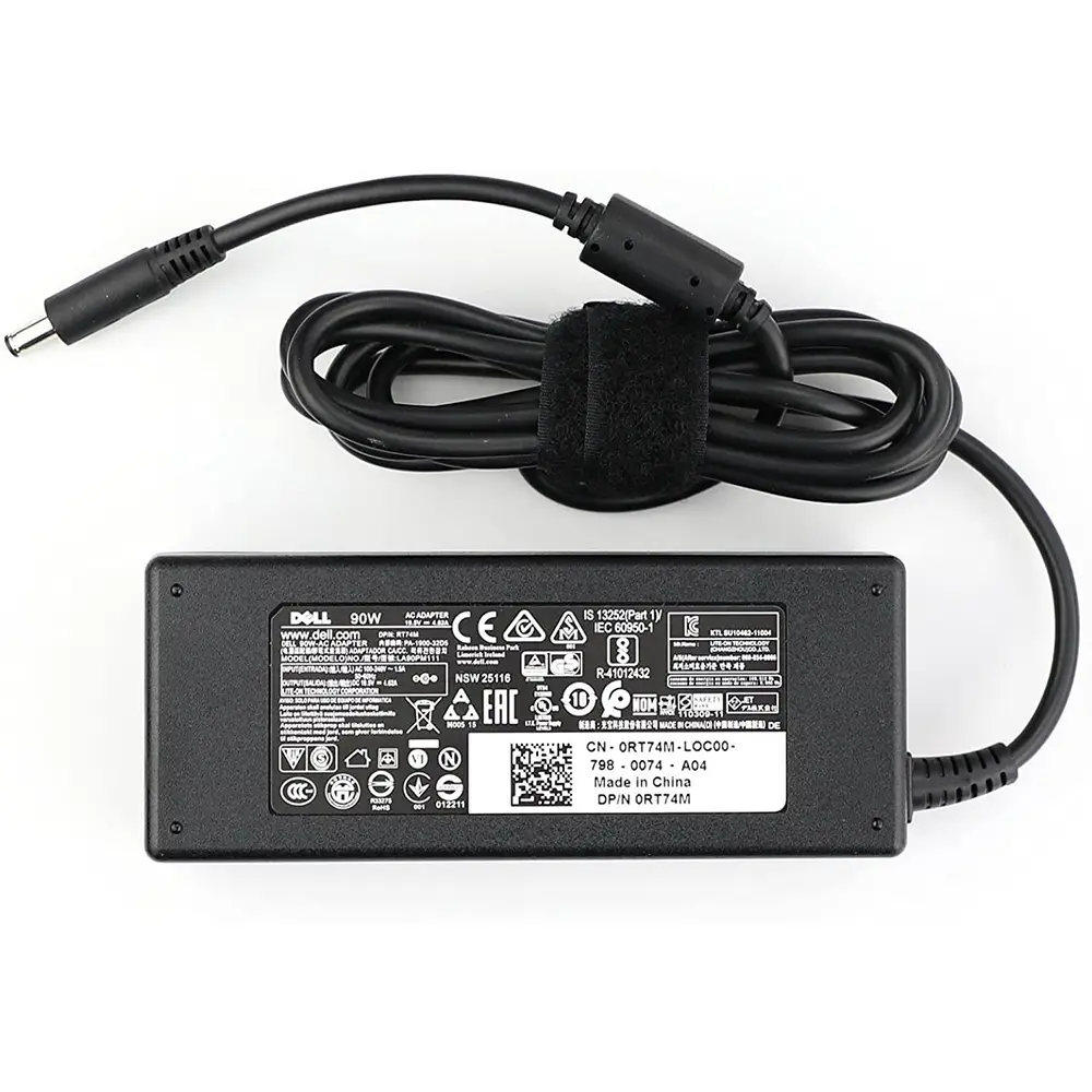 Dell Original 90w | 19.5v/4.62a | 4.5mm x 3.0mm Laptop Adaptor view 2